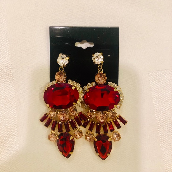 Gorgeous earrings - worn once and compliments !!! - Picture 1 of 1